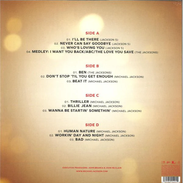LP Banda Sonora - Michael Jackson ‎– Michael Nuevo precintado - Image 2