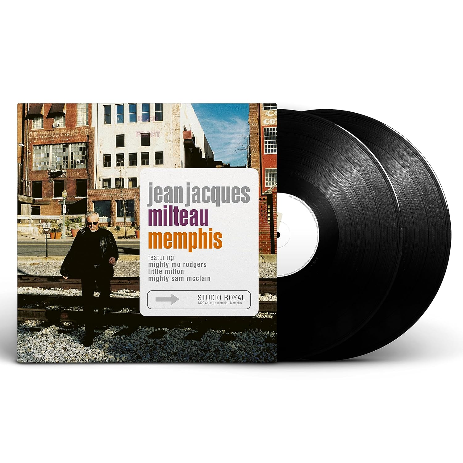LP Jean Jacques Milteau Featuring Mighty Mo Rogers, Little Milton, Mighty Sam McClain – Memphis Nuevo precintado - Image 2