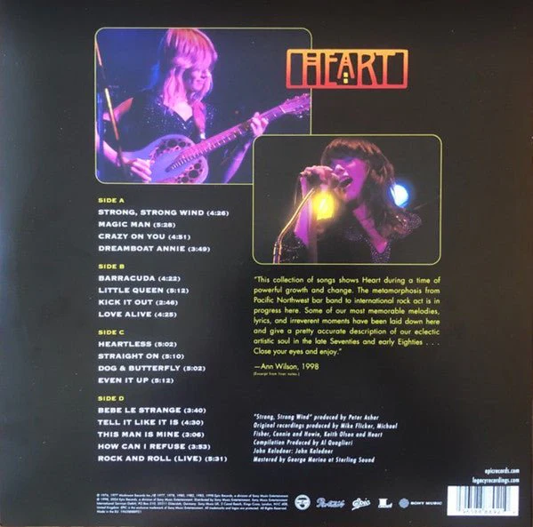 LP Heart ‎– Greatest Hits Nuevo precintado - Image 2