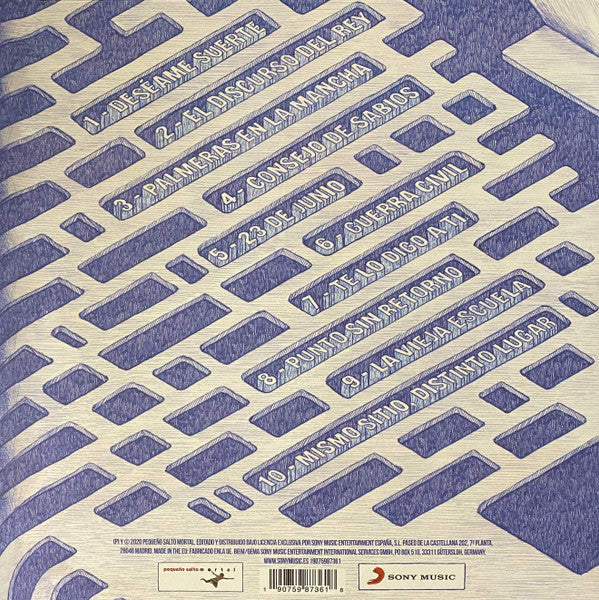 LP Vetusta Morla ‎– MSDL - Canciones Dentro de Canciones Nuevo precintado - Image 2