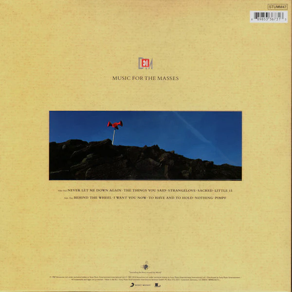 LP Depeche Mode – Music For The Masses Nuevo precintado - Image 2