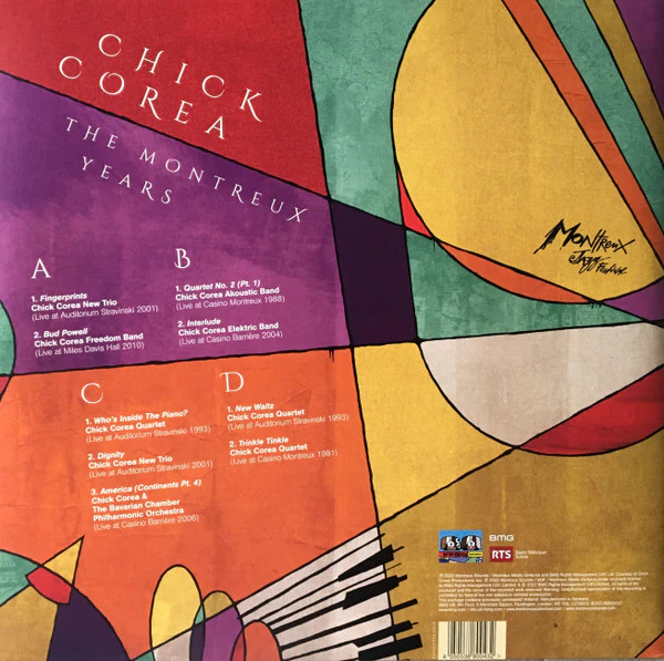 LP Chick Corea ‎– The Montreux Years Nuevo precintado - Image 2