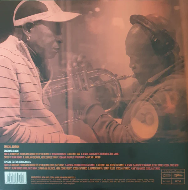 LP Tony Allen And Hugh Masekela ‎– Rejoice Nuevo precintado - Image 2