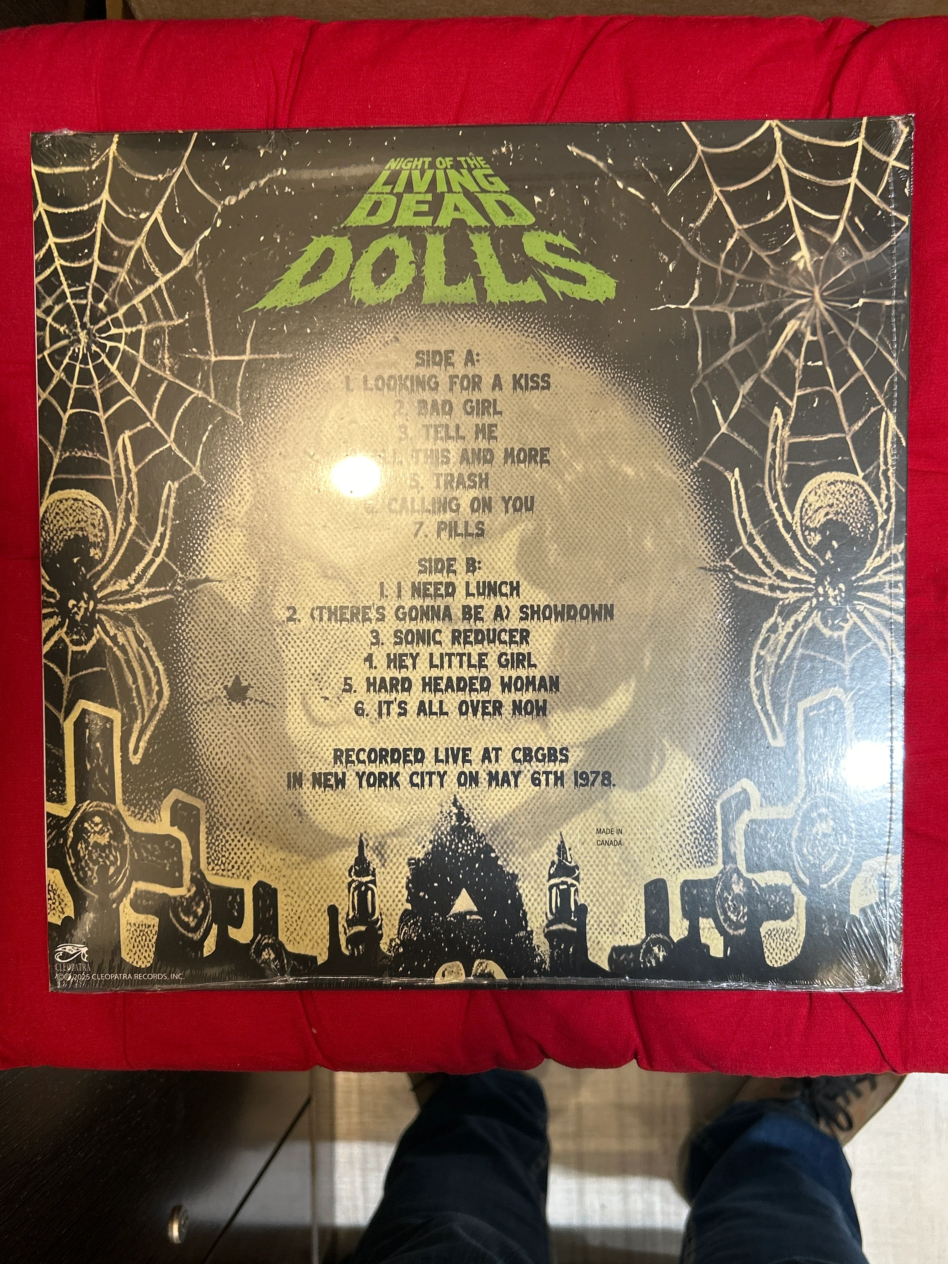 LP Dead Boys ‎– Night Of The Living Dead Dolls Nuevo precintado - Image 2