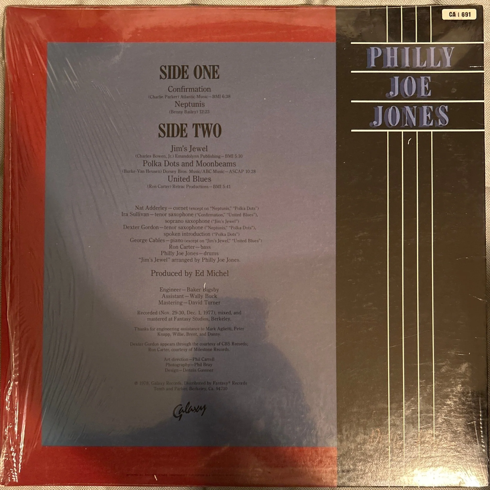 LP Philly Joe Jones ‎– Philly Mignon 2ª Mano - Image 2