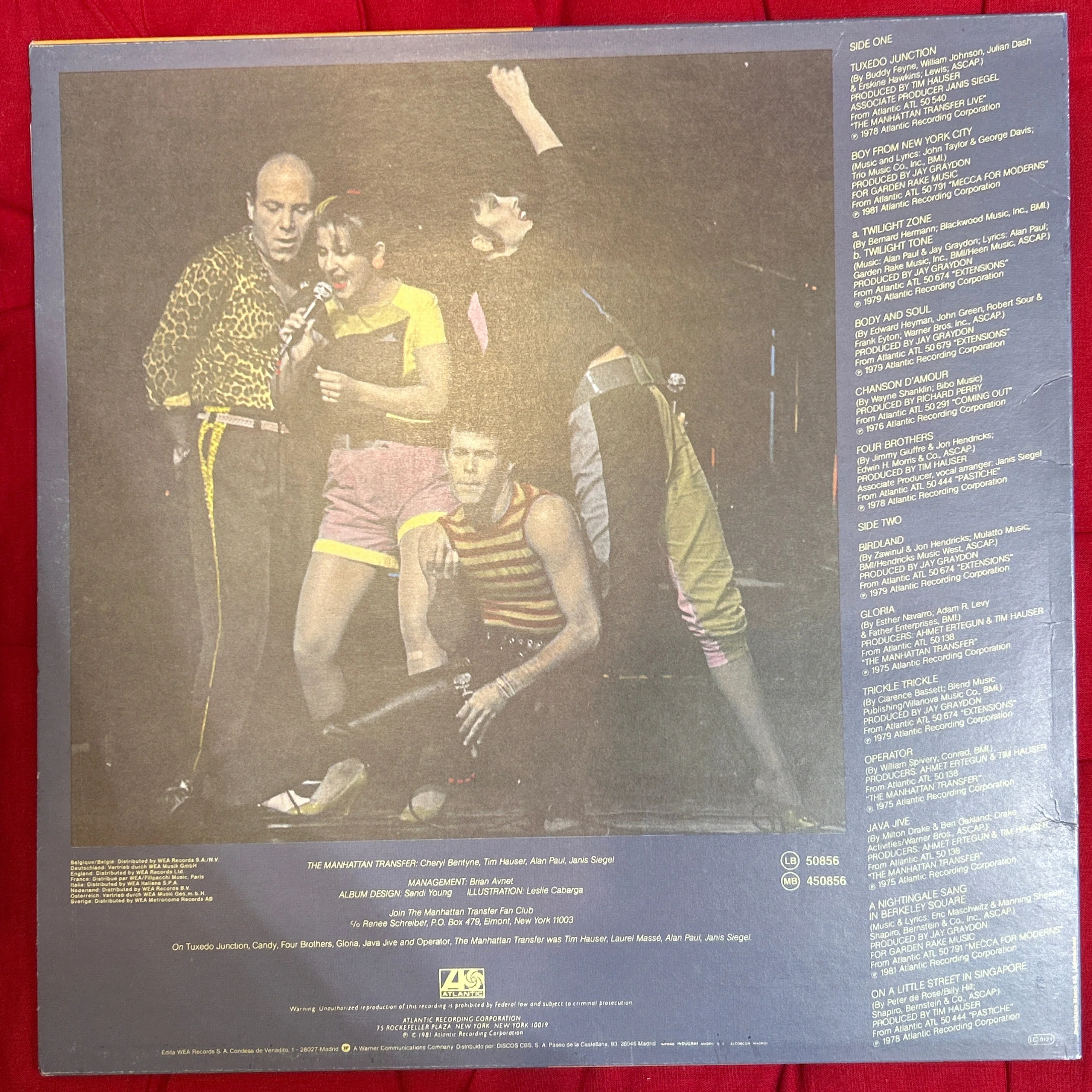LP The Manhattan Transfer ‎– The Best Of The Manhattan Transfer (Producto exclusivo recogida en tienda) 2ª mano - Image 2