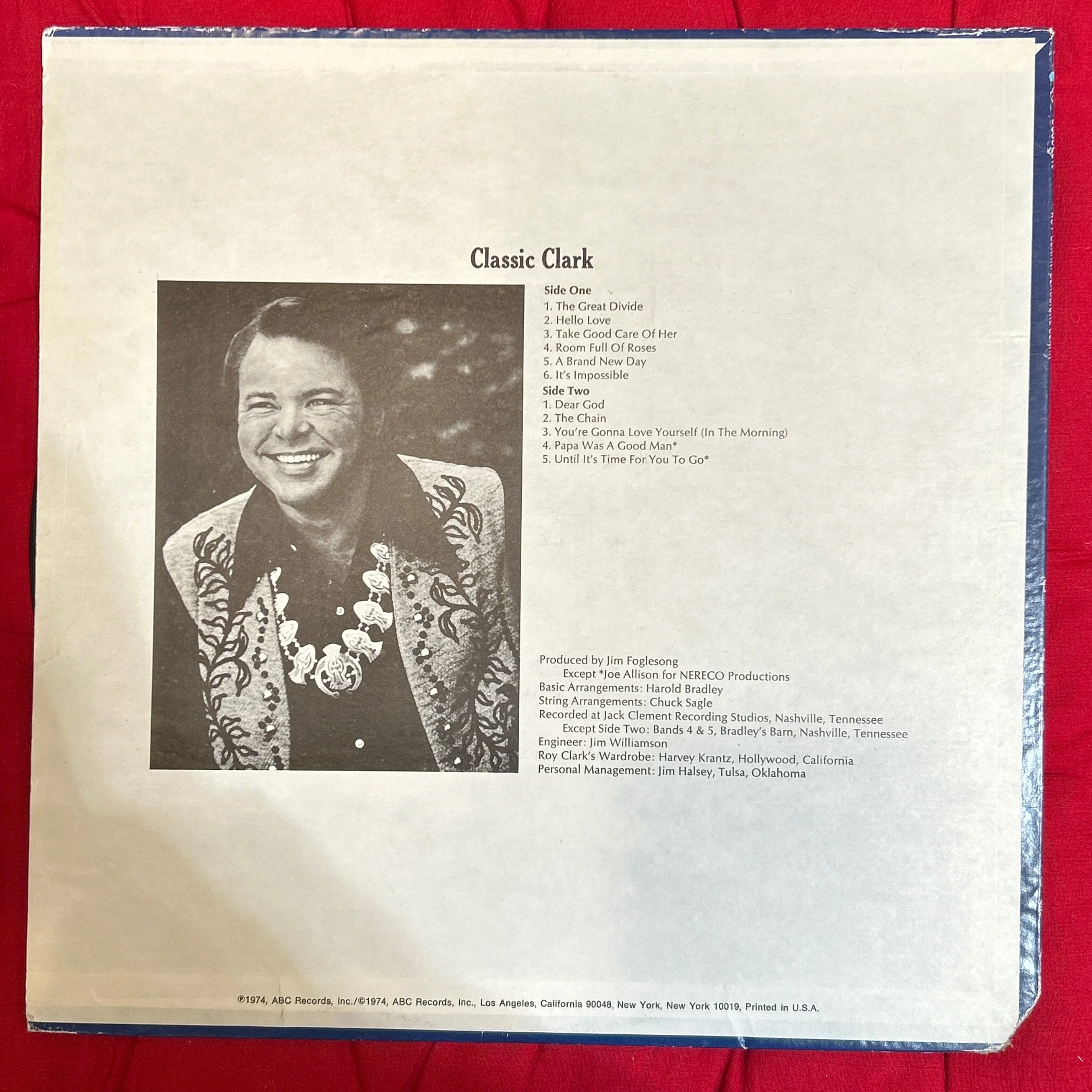 LP Roy Clark – Classic Clark Ed. USA 2ª Mano (Producto exclusivo recogida en tienda) - Image 2