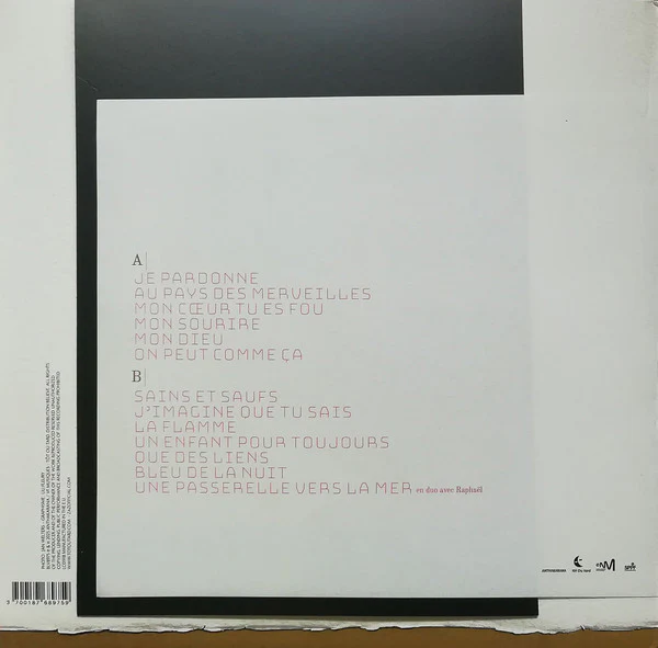 LP Zaz – Sains & Saufs Nuevo precintado - Image 2