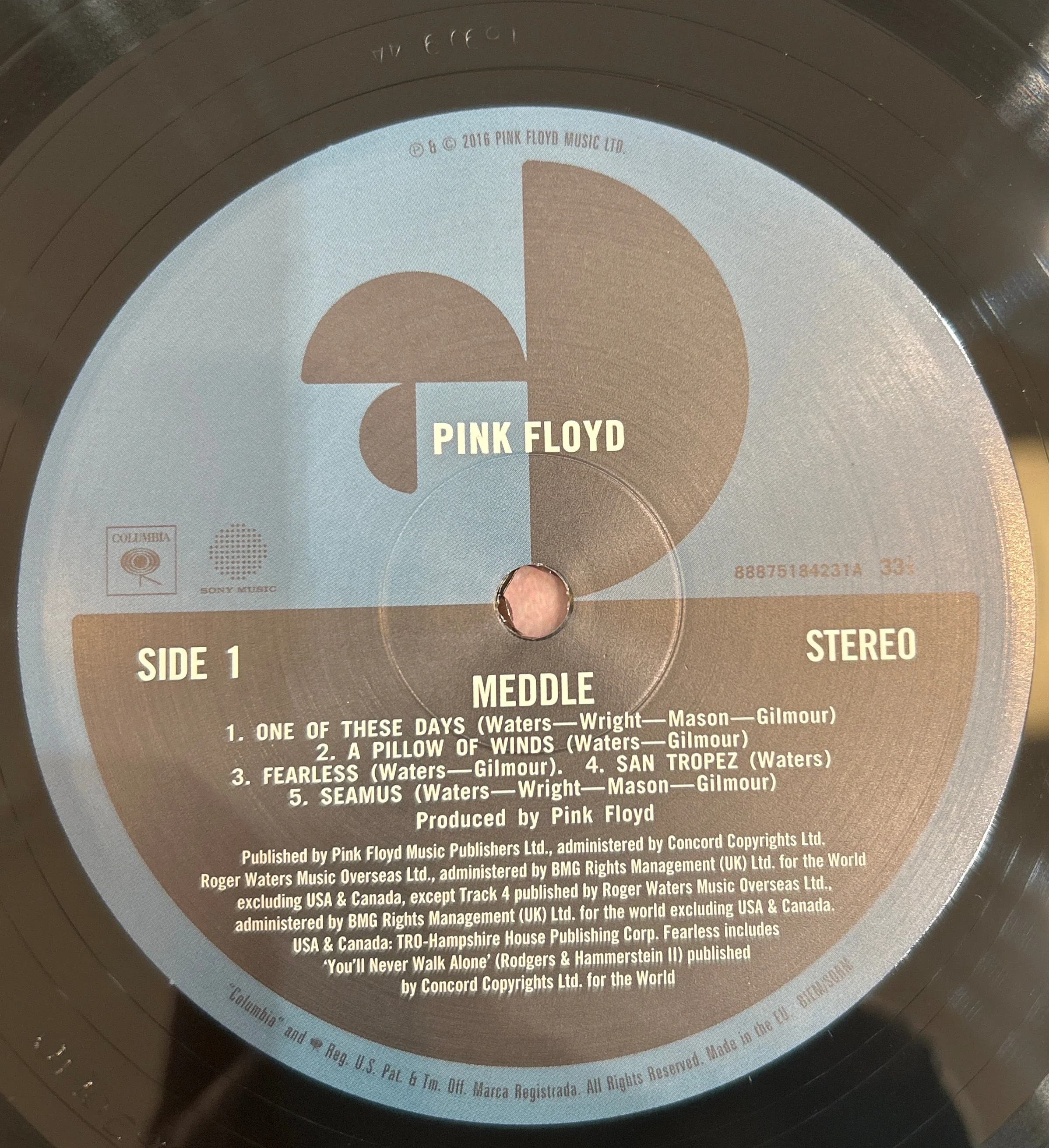 LP Pink Floyd ‎– Meddle 2ª mano - Image 2