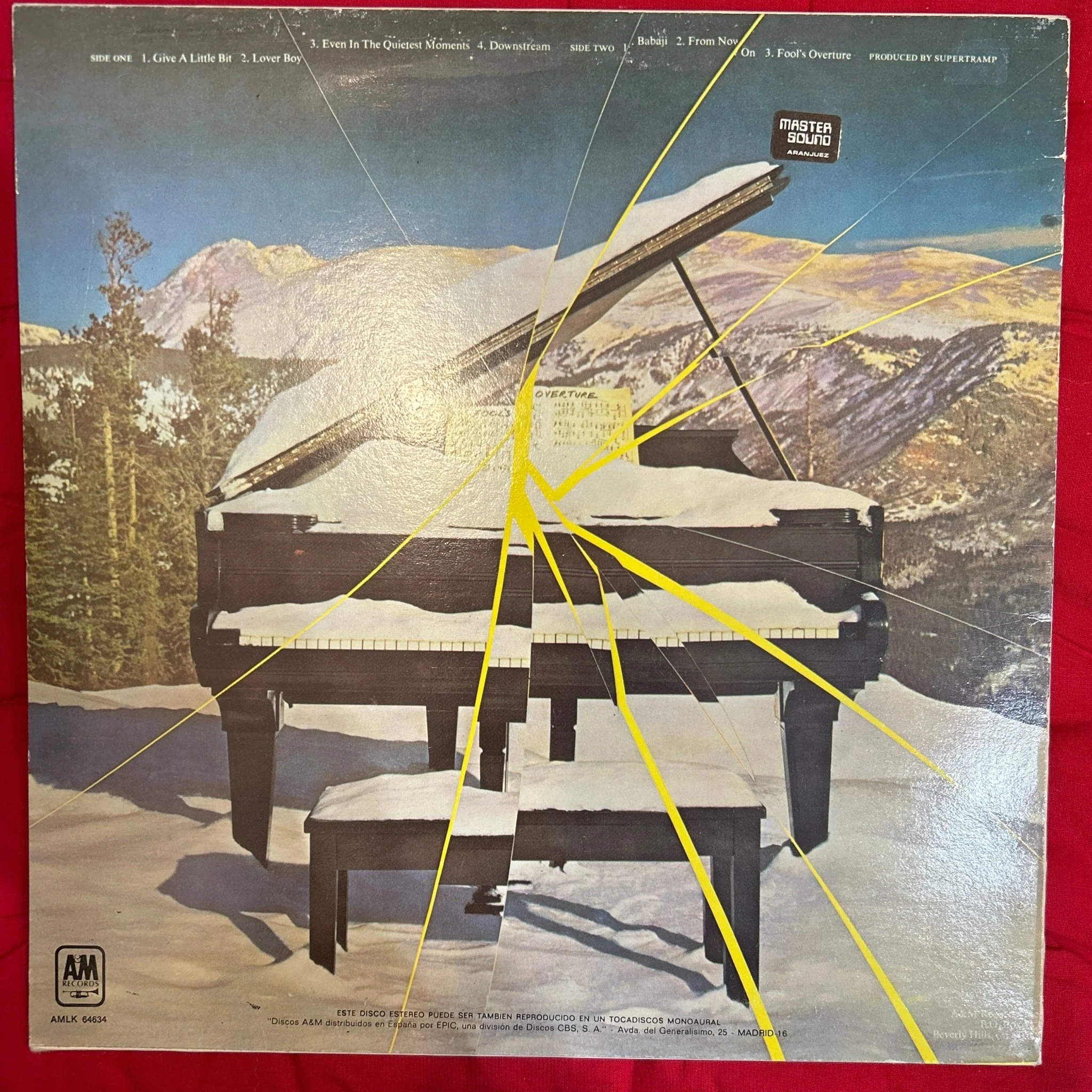 LP Supertramp ‎– Even In The Quietest Moments... 2ª mano - Image 2