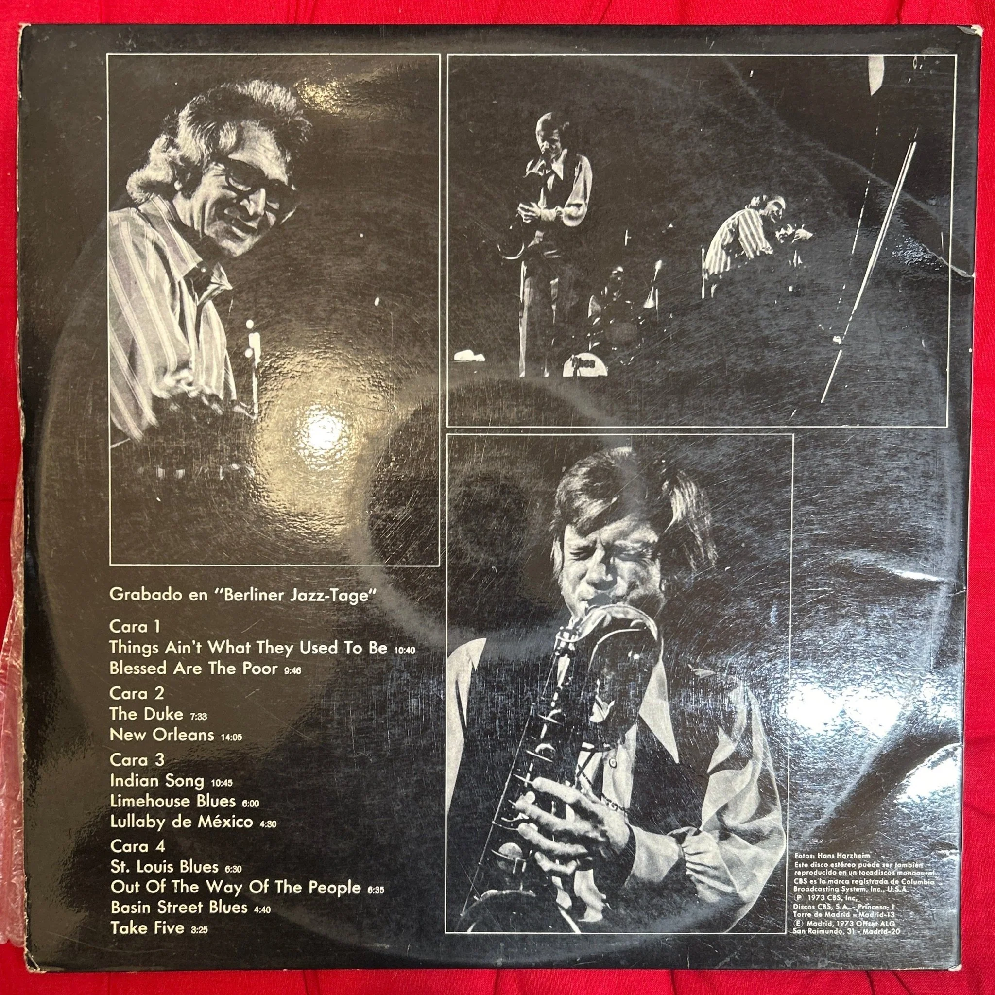 LP Dave Brubeck Trio & Gerry Mulligan* ‎– Live At The Berlin Philharmonie 2ª Mano - Image 2