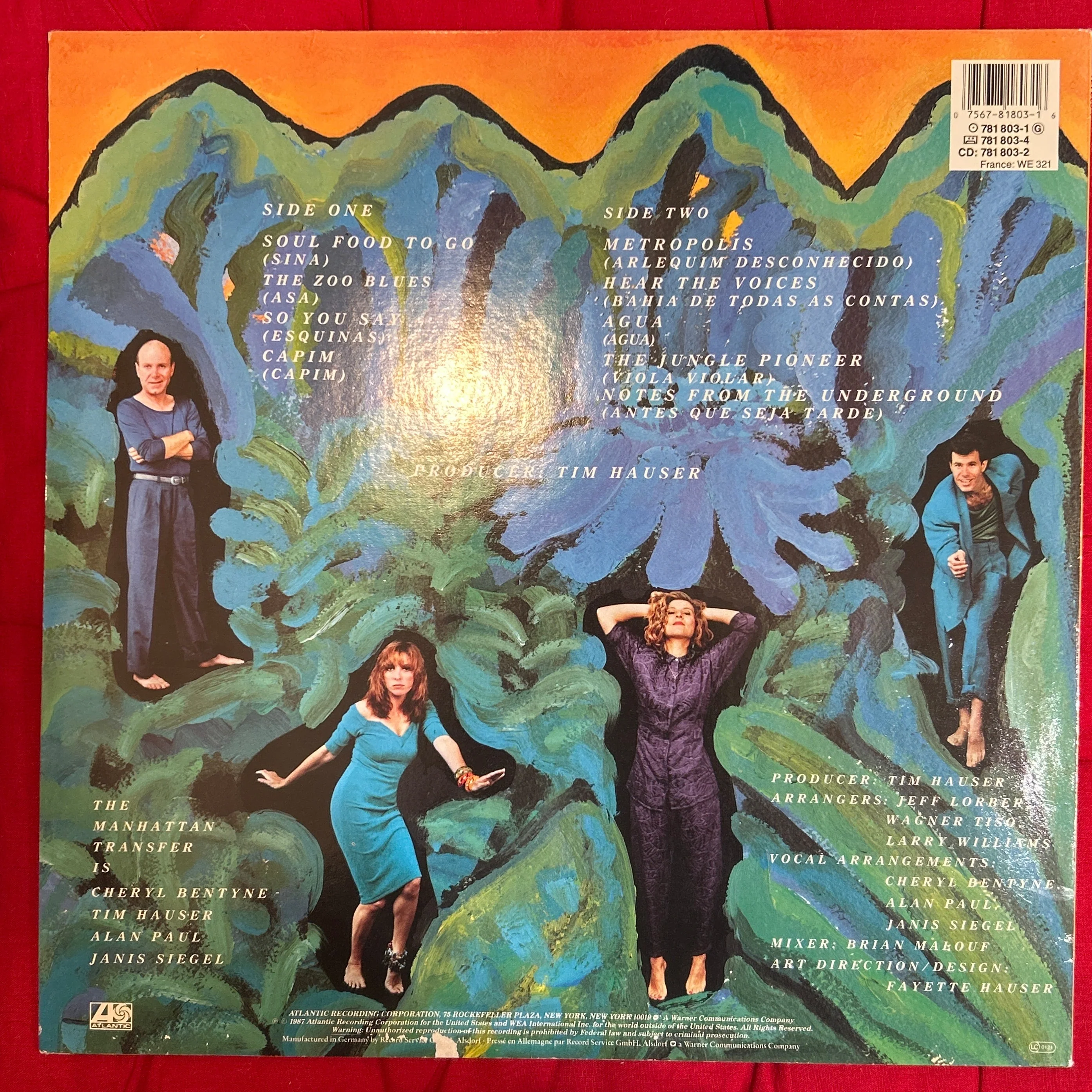 LP The Manhattan Transfer – Brasil (Producto exclusivo recogida en tienda) 2ª mano - Image 2