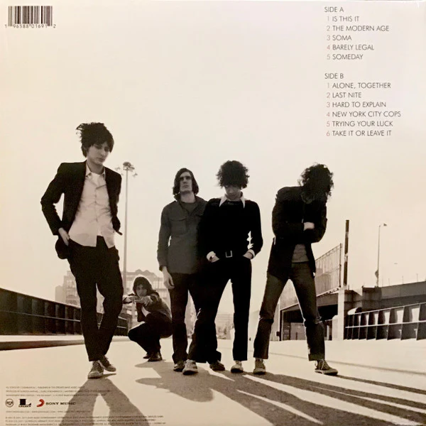 LP The Strokes - Is this it (Red vinyl) Nuevo precintado - Image 2