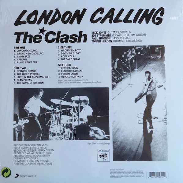 LP The Clash ‎– London Calling Nuevo precintado - Image 2