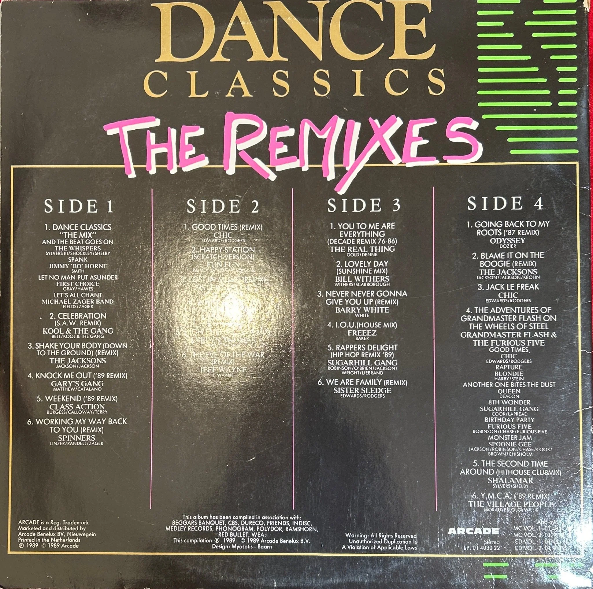 LP V/A -‎ Dance Classics - The Remixes 2ª Mano - Image 2