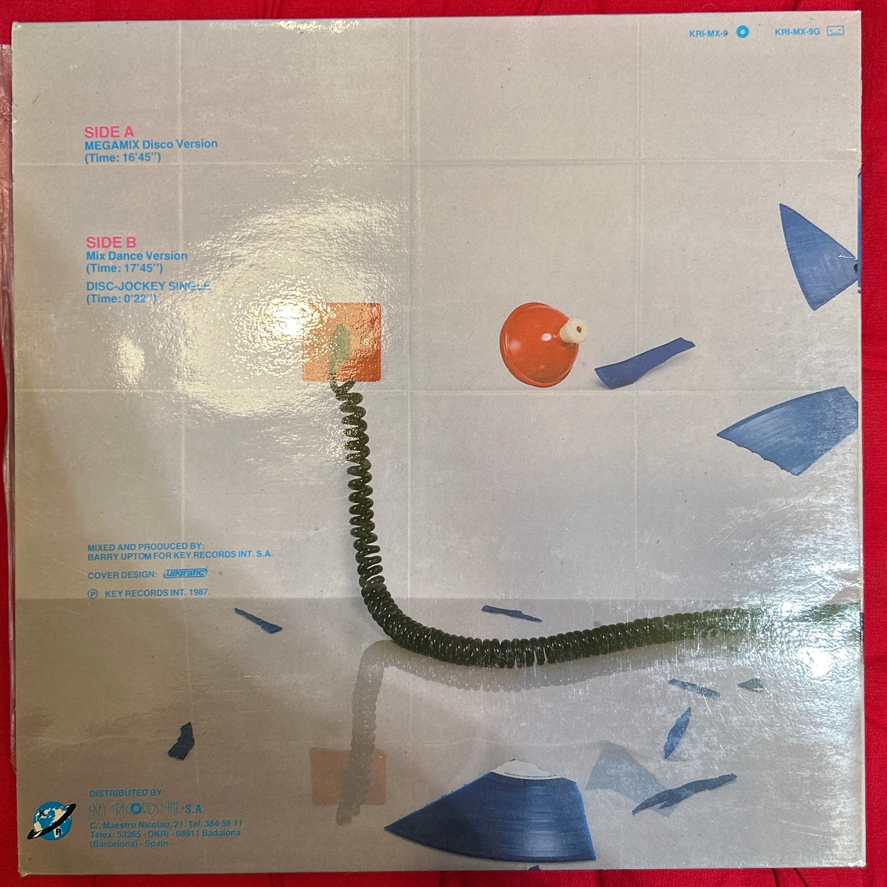LP V/A Various ‎– Disc-Jockey Mix 3‎ 2ª mano - Image 2