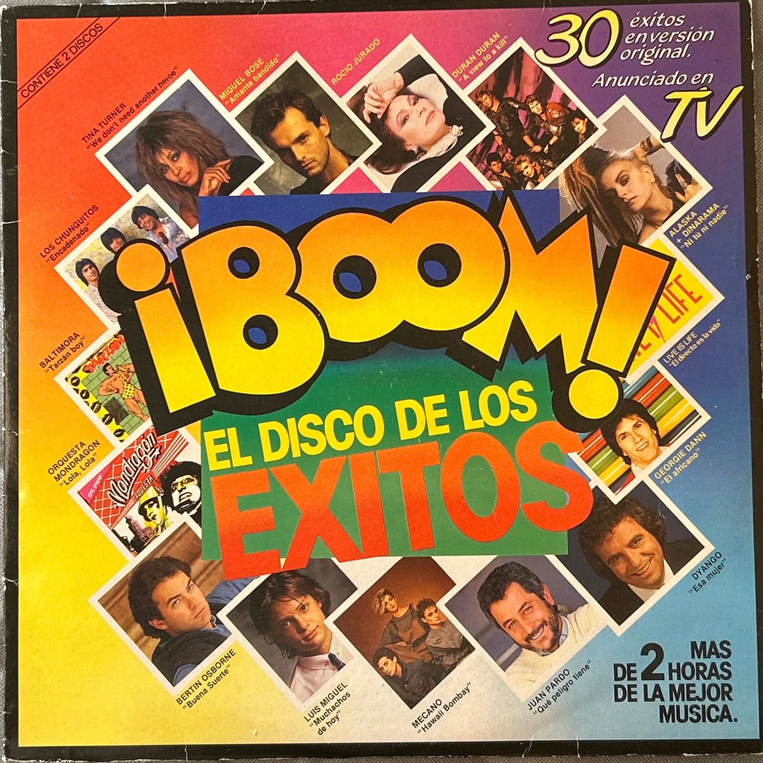 LP V/A ‎– Various ‎– ¡Boom! (El Disco De Los Exitos) 2ª Mano