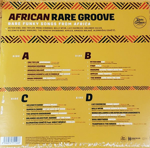 LP V/A - African Rare Groove (Rare Funky Songs From Africa) Nuevo precintado - Image 2