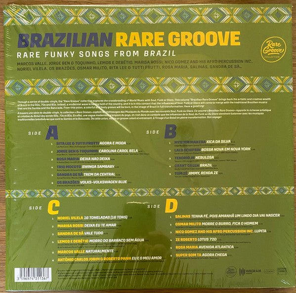 LP V/A ‎– Brazilian Rare Groove (Rare Funky Songs From Brazil) Nuevo precintado - Image 2