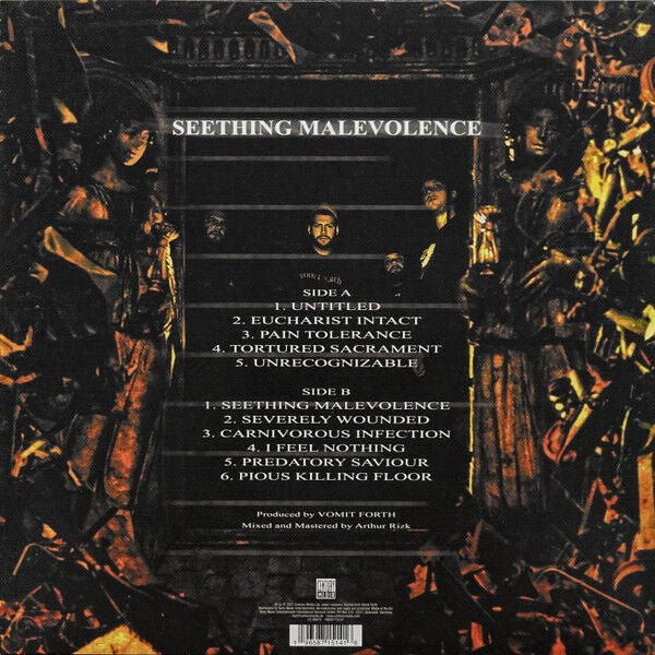 LP Vomit Forth ‎– Seething Malevolence Nuevo precintado - Image 2