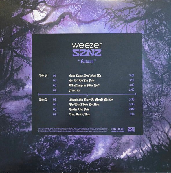 LP Weezer – SZNZ Autumn Nuevo precintado - Image 2