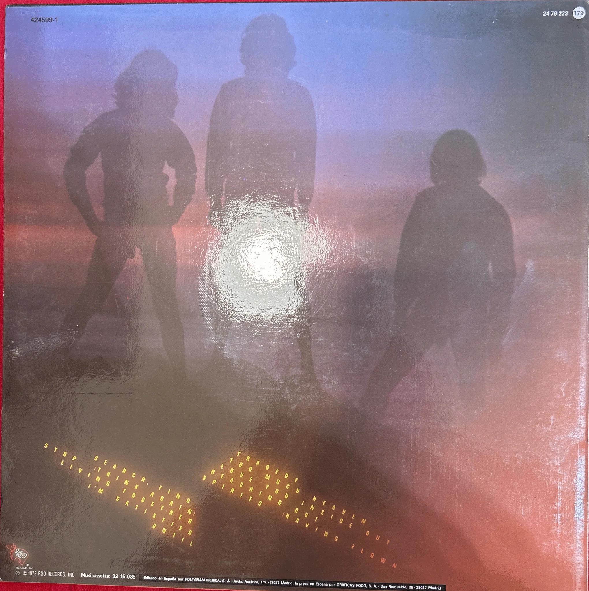 LP Bee Gees ‎– Spirits Having Flown 2ª Mano (Producto exclusivo recogida en tienda) - Image 2
