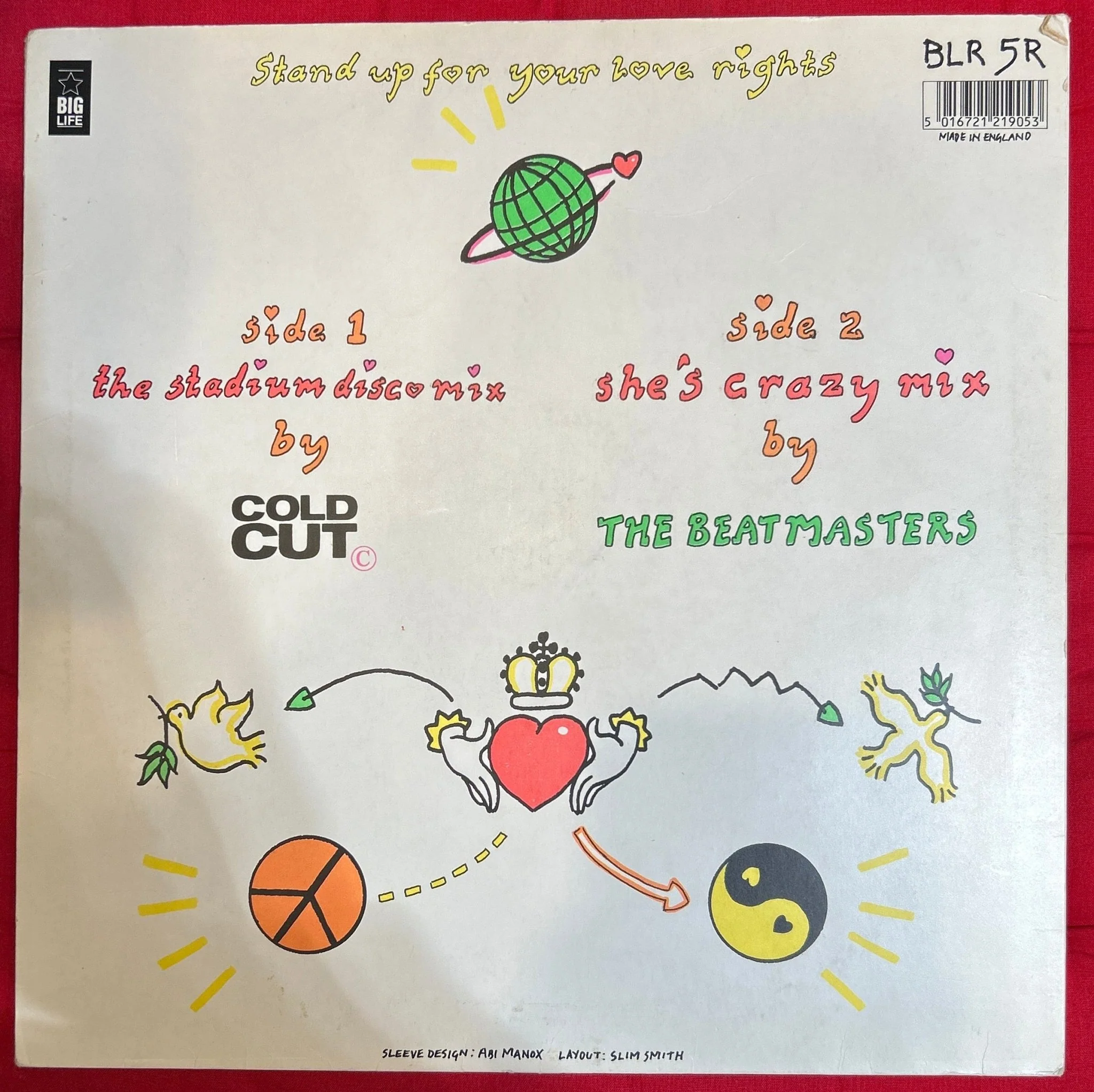 MAXISINGLE Yazz ‎– Stand Up For Your Love Rights (The Remixes) 2ª Mano - Image 2
