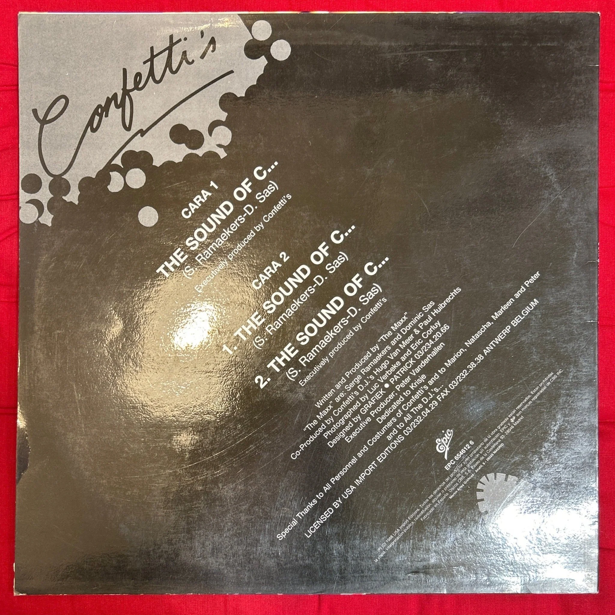 MAXISINGLE Confetti's ‎– The Sound Of C... 2ª Mano (Producto exclusivo recogida en tienda) - Image 2