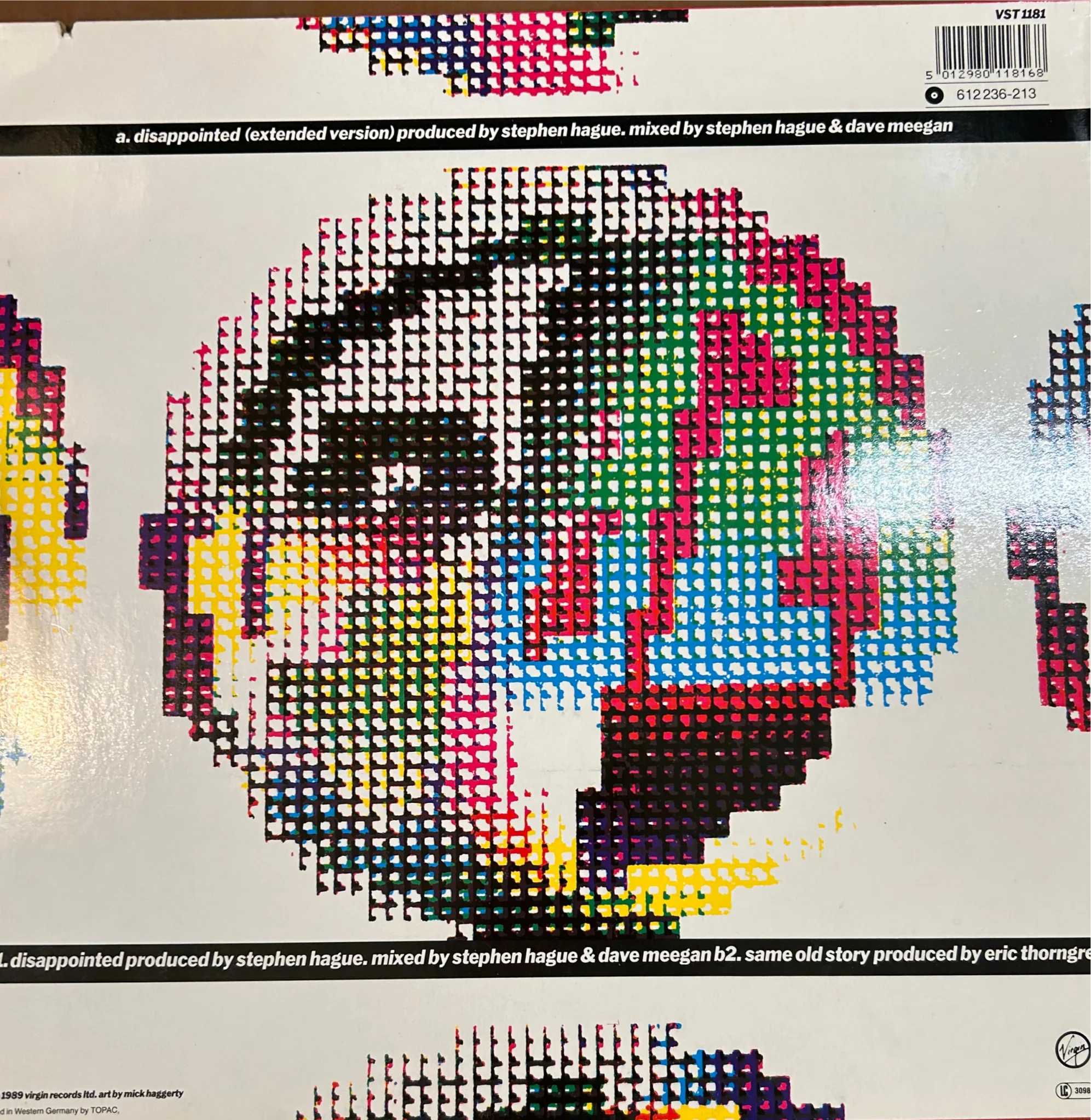 MAXISINGLE   Public Image Ltd ‎– Disappointed 2ª Mano - Image 2