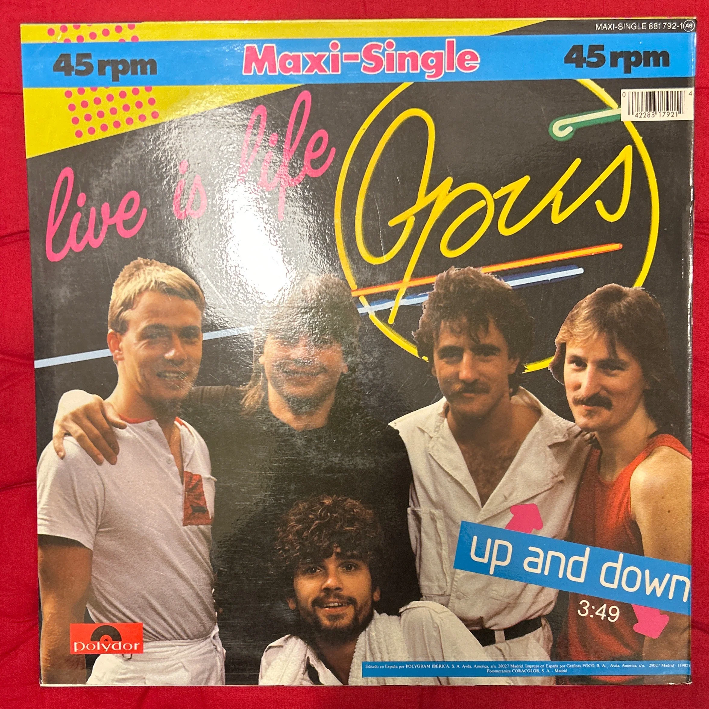 MAXISINGLE Opus ‎– Live Is Life 2ª Mano (Producto exclusivo recogida en tienda) - Image 2