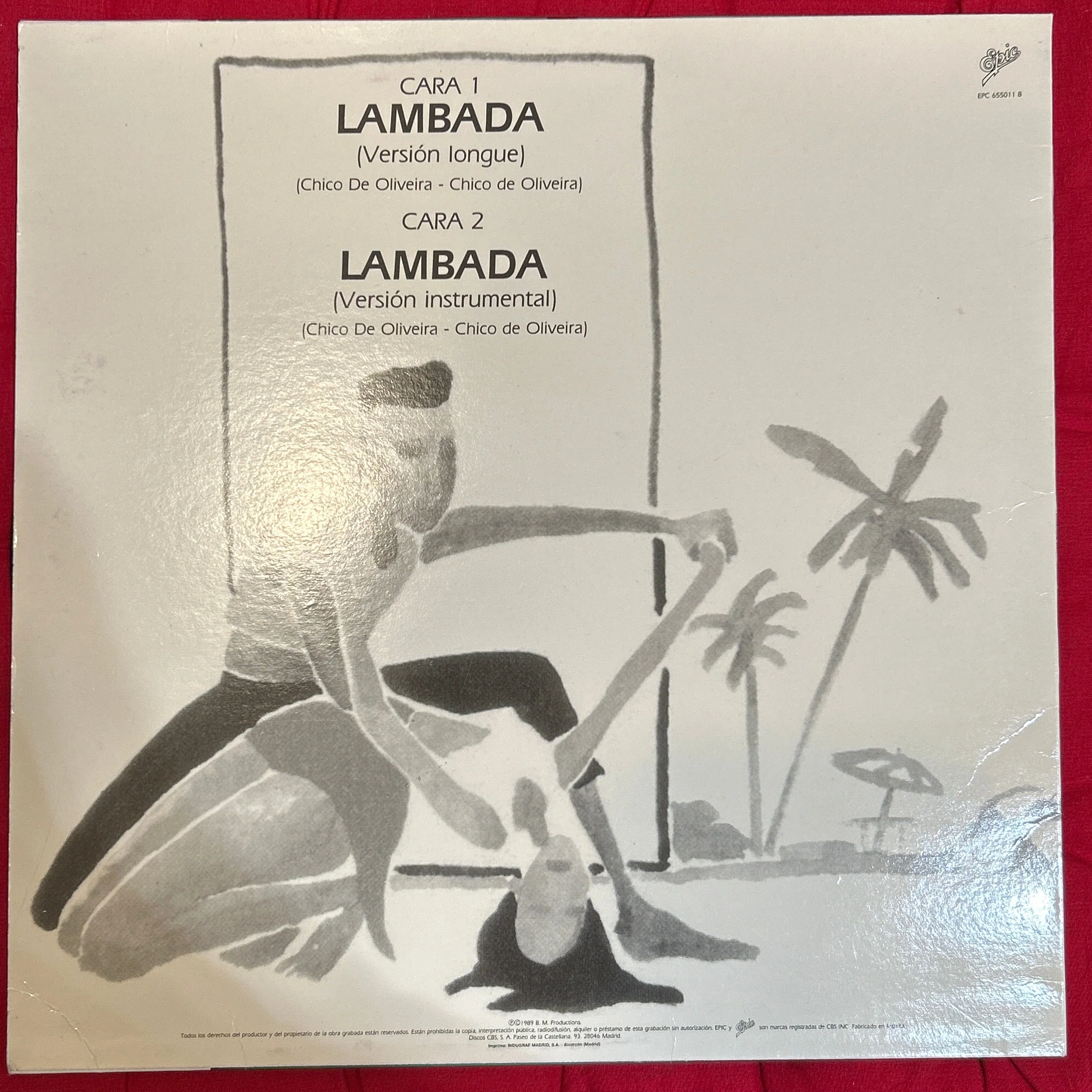MAXISINGLE Kaoma ‎– Lambada 2ª Mano (Producto exclusivo recogida en tienda) - Image 2