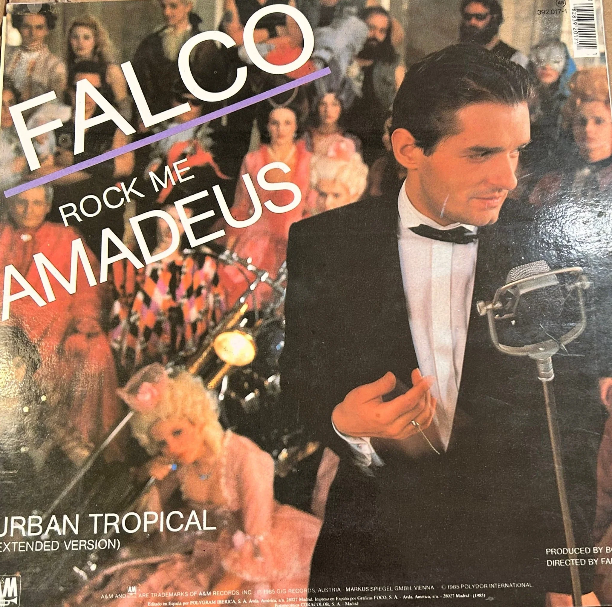 MAXISINGLE Falco ‎– Rock Me Amadeus 2ª Mano (Producto exclusivo recogida en tienda) - Image 2