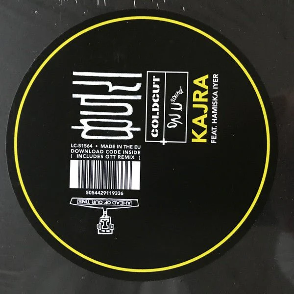 MAXISINGLE Coldcut X On-U Sound Feat. Hamiska Iyer ‎– Kajra Nuevo precintado - Image 3