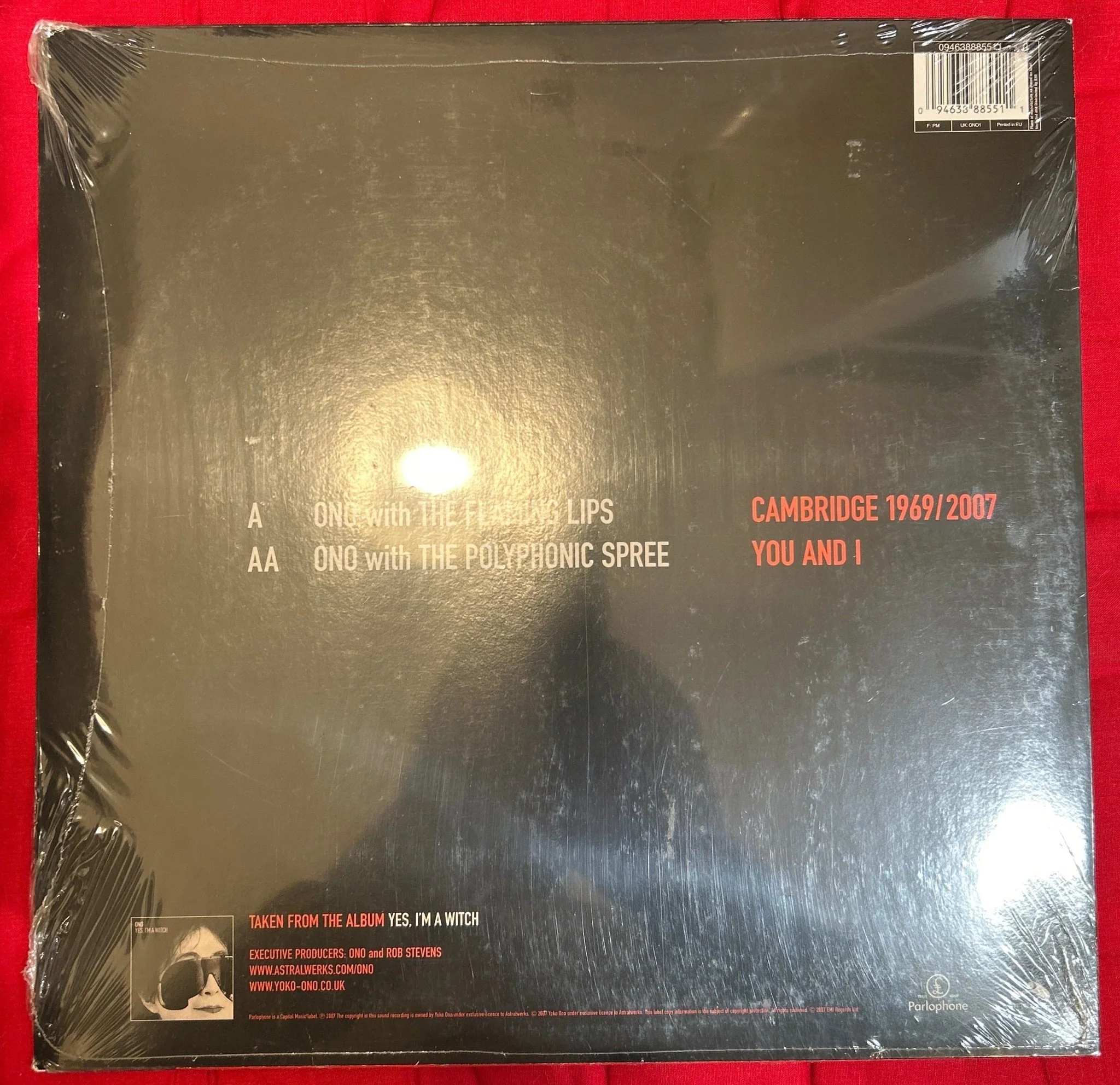 PICTURE DISC Ono With The Flaming Lips / With The Polyphonic Spree ‎– Cambridge 1969/2007 / You And I Nuevo preciontado - Image 2