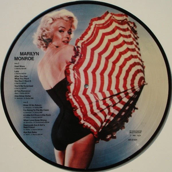 PICTURE DISC Marilyn Monroe ‎– Marilyn Monroe Nuevo sin precintar - Bootleg - Image 2