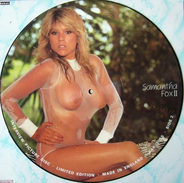 PICTURE DISC Samantha Fox – Limited Edition Interview  Nuevo sin precintar - Bootleg - Image 2