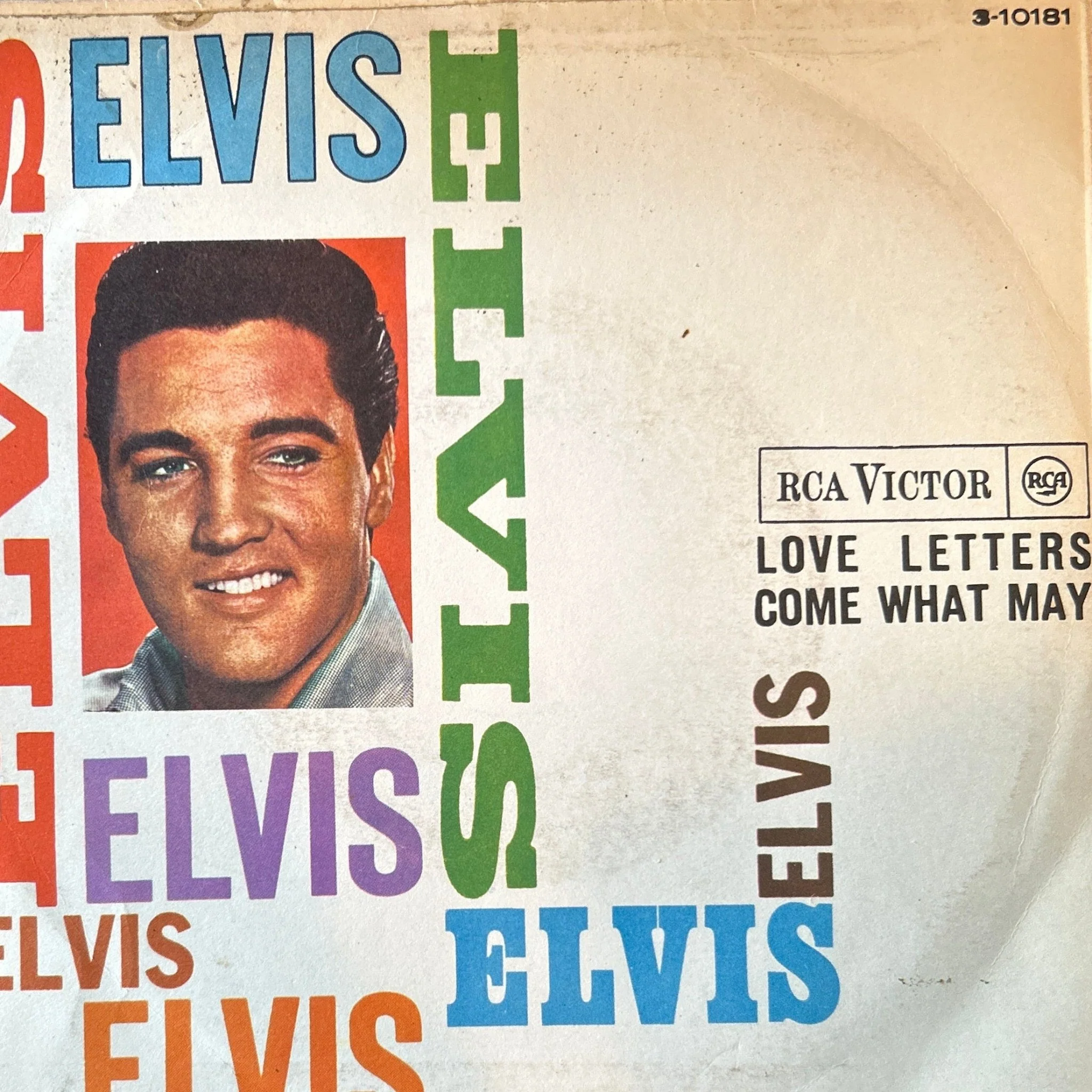 SINGLE Elvis* ‎– Love Letter / Come What May 2ª Mano - Image 2