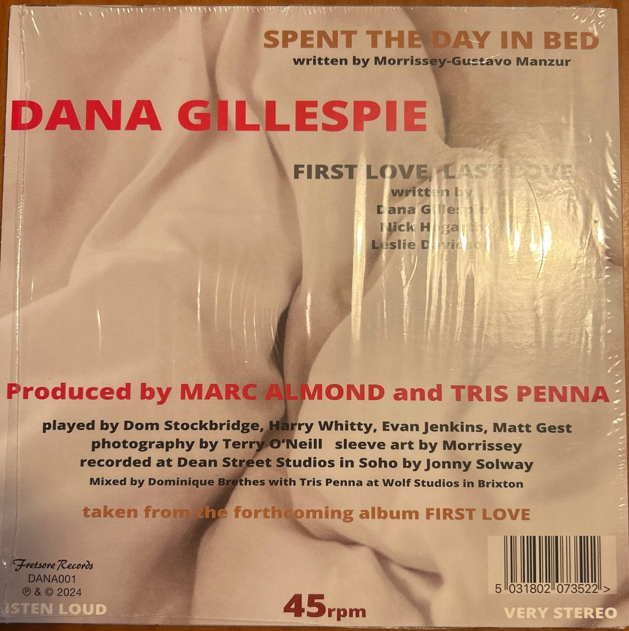 SINGLE Dana Gillespie ‎– Spent The Day In Bed 2ª Mano - Image 2