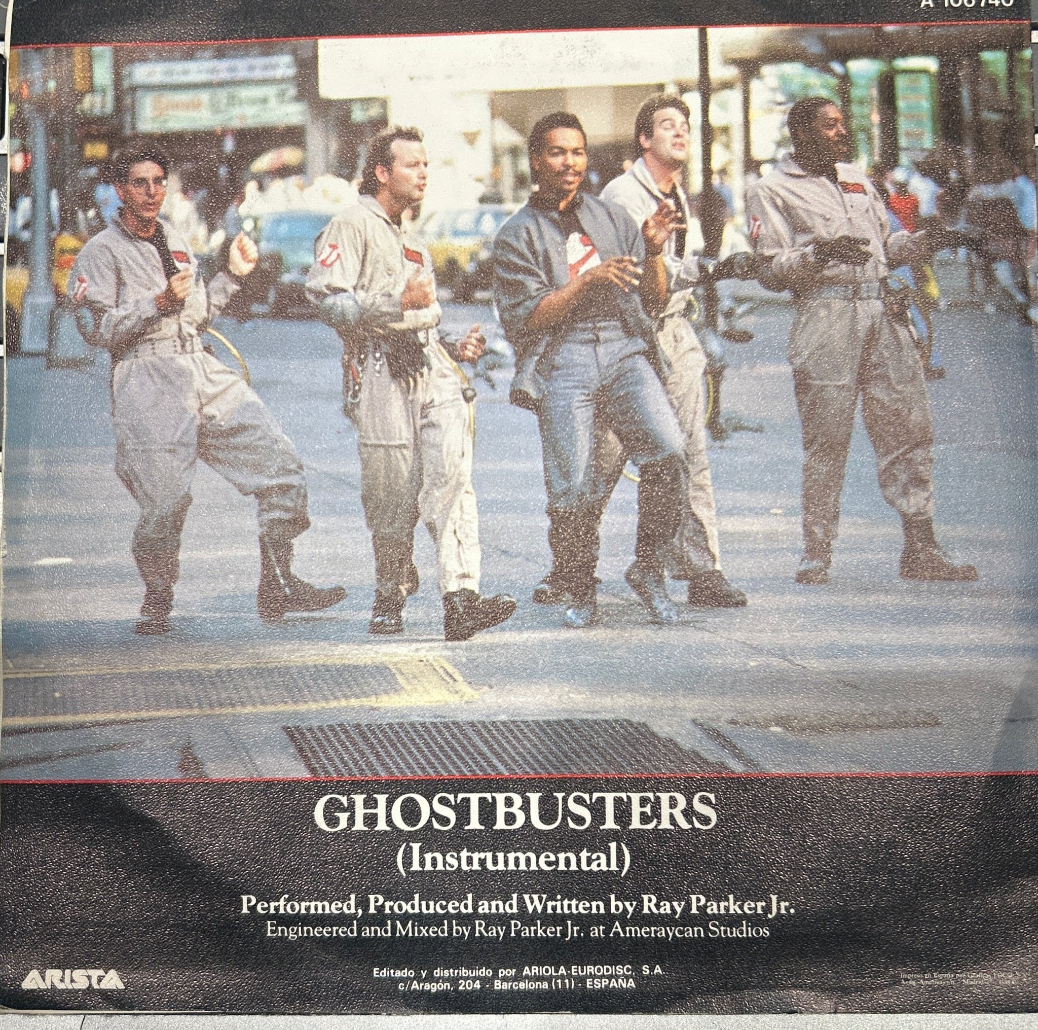 SINGLE Ray Parker Jr. ‎– Ghostbusters 2ª mano (Producto exclusivo recogida en tienda) - Image 2