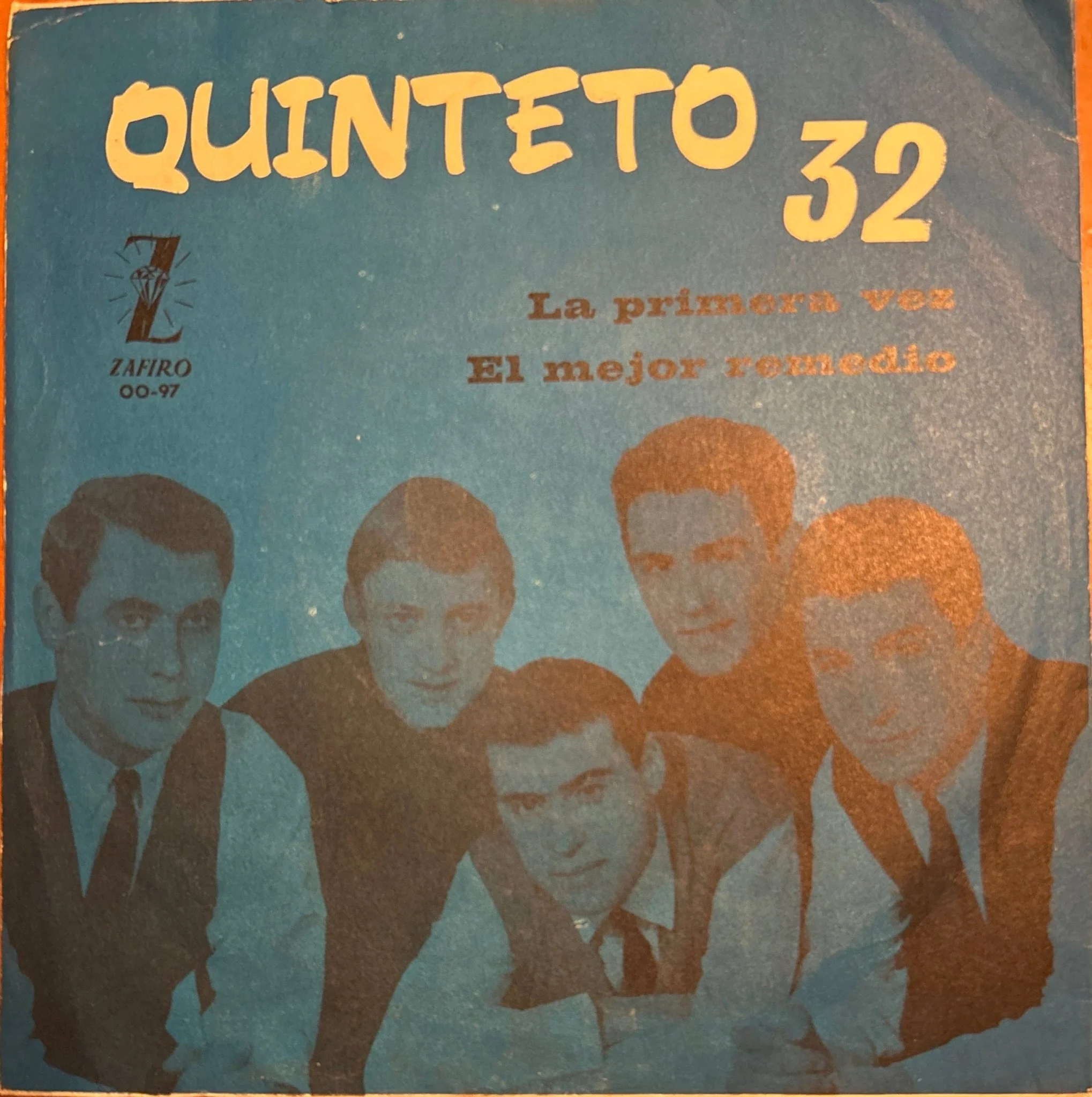 SINGLE Quinteto 32 ‎– La Primera Vez / El Mejor Remedio 2ª Mano - Image 2