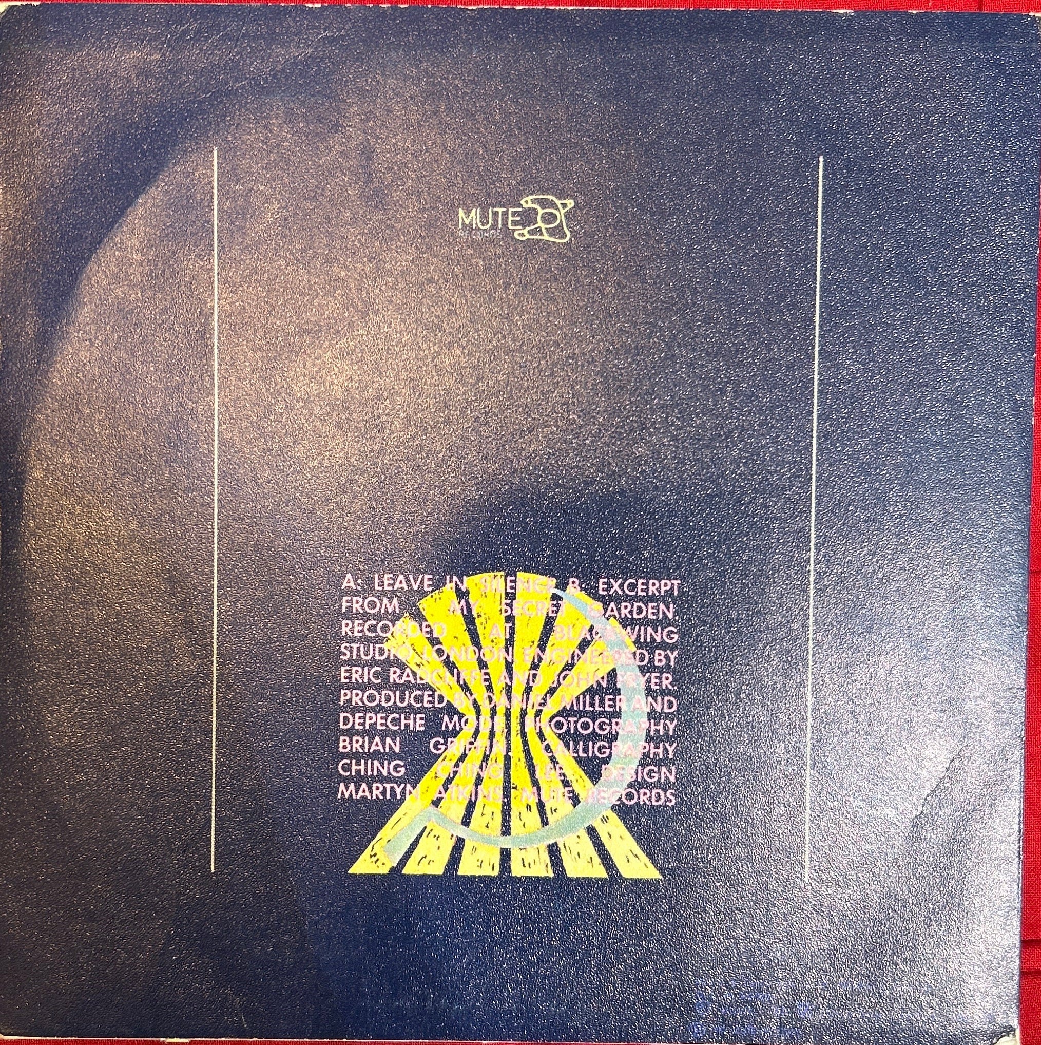SINGLE Depeche Mode – Leave In Silence = Partir En Silencio 2ª Mano - Image 2