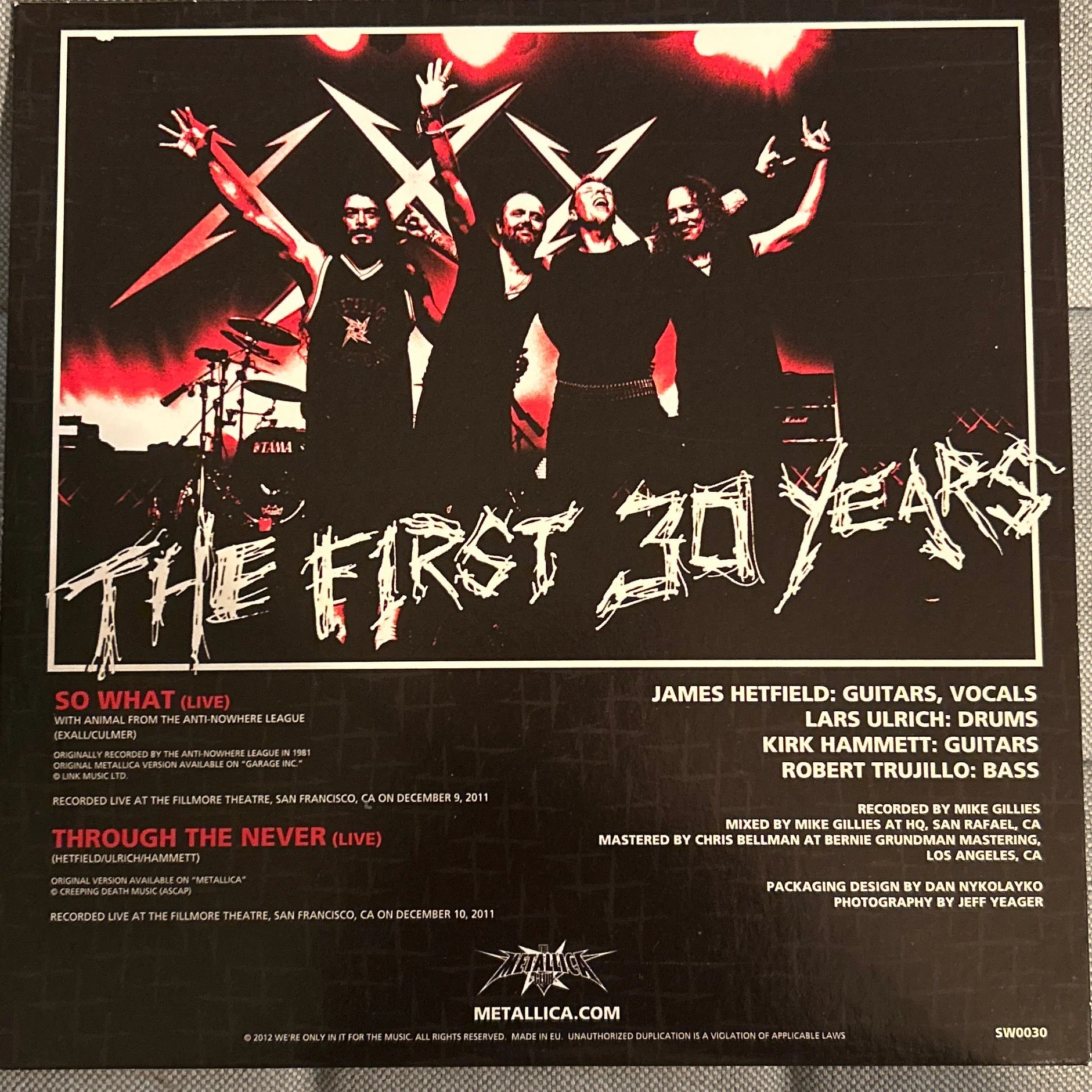 SINGLE Metallica ‎– The First 30 Years + Metal Hammer Magazine 2ª mano - Image 2