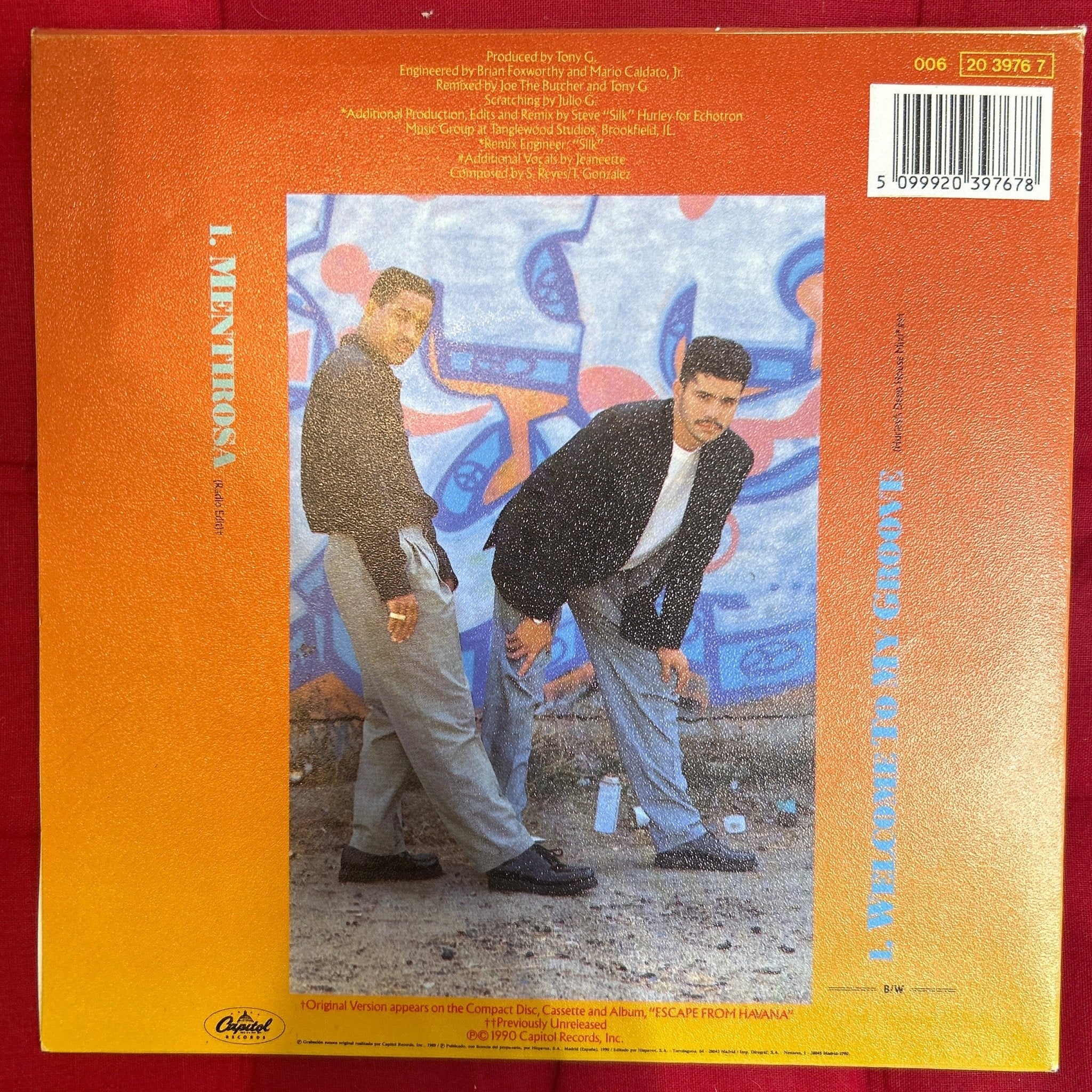 SINGLE Mellow Man Ace ‎– Mentirosa 2ª mano - Image 2