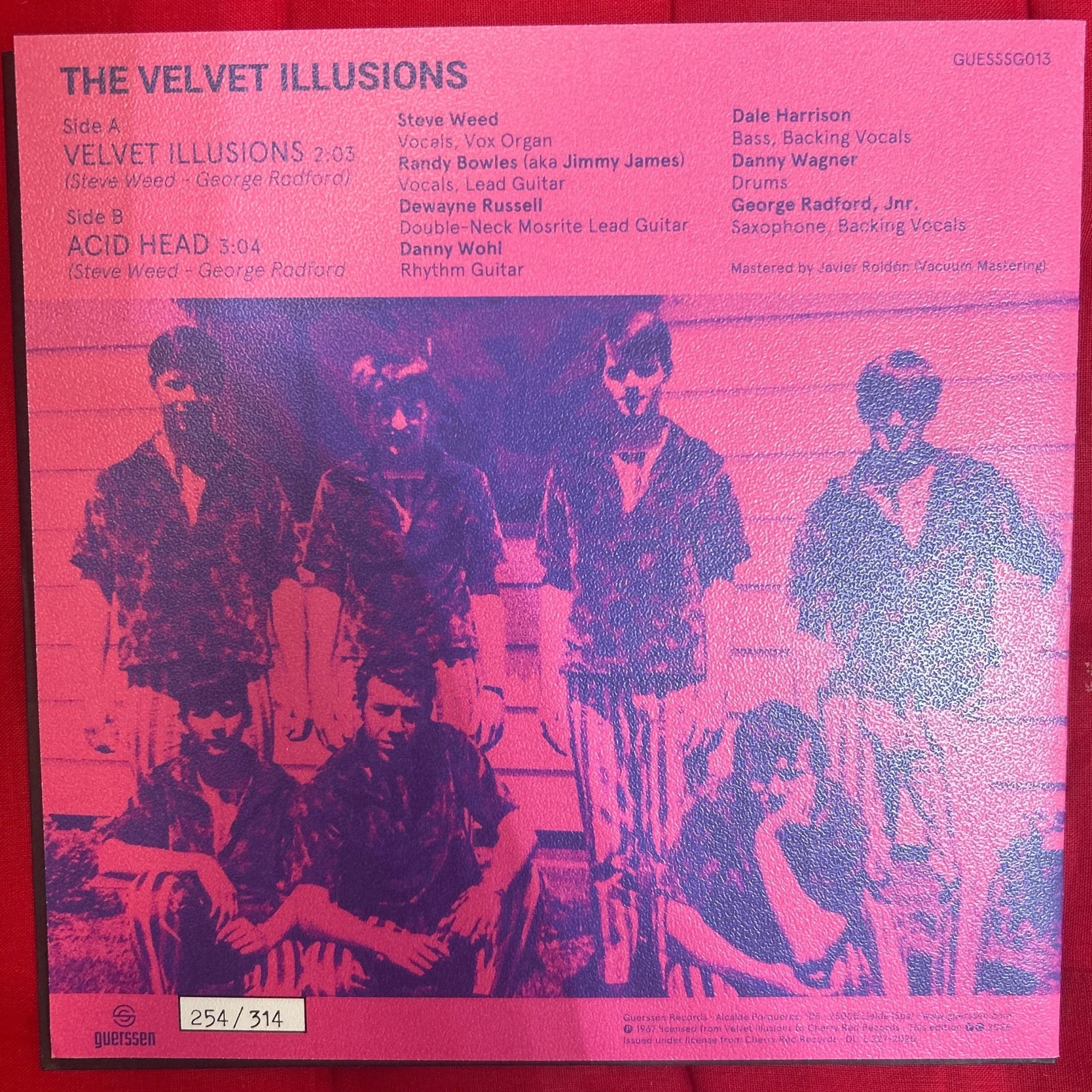 Single Velvet Illusions ‎– Velvet Illusions 2ª Mano - Image 2